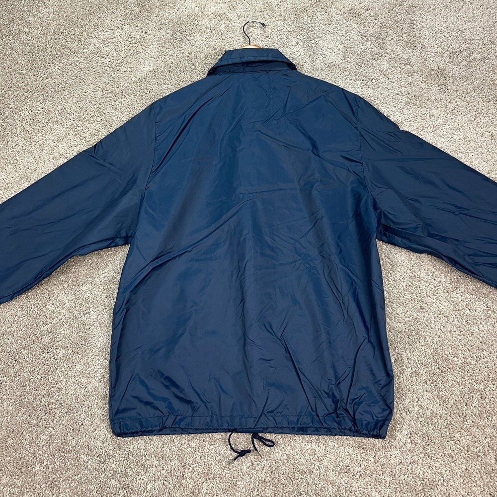 VTG Birdie by Richard A Leslie Jacket Mens Medium Blue Windbreaker Made in USA - Picture 4 of 10